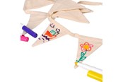 Kreativa spel - Goki Color your own Bunting - 58636