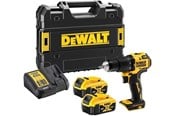 Skruv/Borrmaskine - Dewalt DCD709P2T-QW 18V XR Compact Brushless Hammer Drill Driver (2 X 5 Ah) - DCD709P2T-QW