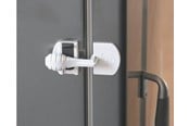 Kökstillbehör - BabyDan Kylskåpslås, på/av, 2 st, vit - 500267