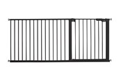Babyvård - BabyDan Premier säkerhetsgrind, barngrind extra bred, svart, 171,3-177,1 cm - 60116-26915-01