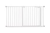 Babyvård - BabyDan Premier säkerhetsgrind, barngrind extra bred, vit, 132,5-138,7 cm - 60114-2499-01