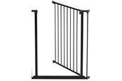 Hundar - BabyDan Scandinavian Pet Design Extra hög hundgrind sektion med dörr svart - 500972
