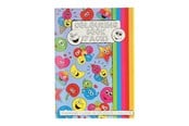 Kreativa spel - LG-Imports Coloring Book with Sticker Sheet Smile Face - 6870