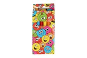 Skriv- och ritverktyg - LG-Imports Coloured Pencils Smile Face 6 pcs - 6068