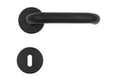 Fästen & gångjärn - Home>it Door Handle With U-handle 19 mm Matt Black - 13332