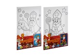 Kreativa spel - Grafix Sinterklaas Canvas Painting By Numbers - 830024