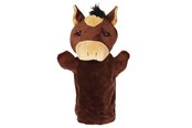 Docka, bamse och tillbehör - Goki Hand Puppet Animal Assorted - 51803