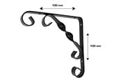 Verktyg - Home>it Deco Shelf Hook 100x100 mm - 16580
