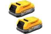 Akku & Charger - Dewalt DCBP034E2-XJ Powerstack 2x 18V 1.7Ah Batter - DCBP034E2-XJ