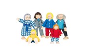 Träleksaker - Goki Dollhouse City-Family - SO218
