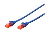 Nätverkskabel - DIGITUS Professional patch cable - 2 m - blue - Blå - 2m - DK-1617-020/B