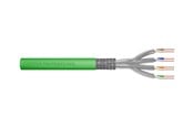 Nätverkskabel - DIGITUS Professional bulk cable - 100 m - green - Grön - 100m - DK-1843-VH-1
