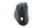Mus - Dell Alienware Wireless Gaming Mouse AW620M - Mouse - Optic - 7 knappar - Svart - AW620M-G-DEAM