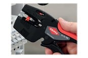 Nätverks tillbehör - KNIPEX NexStrip cable crimp/cutter/stripper tool - 12 72 190