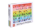 Pusselspel - Euromic LEGO® Minifigure Rainbow 1000-Piece Puzzle - 4013116-214382