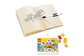 Skoltillbehör - Euromic Note book with 4x4 red brick 1 pen and building t - 4003063-52283