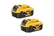 Akku & Charger - Dewalt DCB184P2-XJ 18 V 5 Ah Battery Set - DCB184P2-XJ