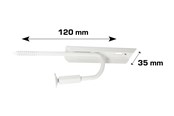 Verktyg - Home>it Window Sill Bracket with Wall Bracket 120 mm - 16978