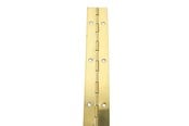 Fästen & gångjärn - Home>it Piano Hinge 600 x 31 mm Brass - 20722