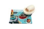 Pusselspel - TOPBRIGHT Wooden Jigsaw Puzzle Harbor with Steamer 24st. Trä - 130912