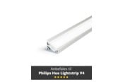 Smarta Hem - Light Solutions Aluminiumsprofil - Model C til Philips Hue og WiZ - Alu - 5714255008104