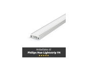 Smarta Hem - Light Solutions Aluminium list - Model S for Philips Hue og WiZ - 1 metre - 5714255008074
