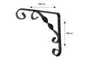 Decoration - Home>it Deco Shelf Hook - 16584
