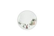 Bordsdukning - Pillivuyt Plate flat straight edge Winter 20 cm White Ovenproof porcelain - 24733