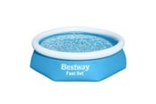 Pool & badbassäng - Bestway Fast Set Swimming Pool 244cm - 57448
