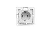 Smarta Hem - Shelly Accessories - Wall Socket EU - White - ALL-SHELLY-WS-EU-W