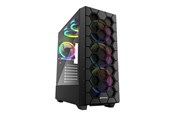 Chassi - Sharkoon RGB Hex - mid tower - ATX - Chassi - Tower - Svart - 4044951037551