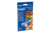 Papper, Fotopapper & Etiketter - Brother BP - photo paper - glossy - 20 sheet(s) - 100 x 150 mm - BP71GP20