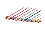 Nätverkskabel - DIGITUS patch cable - 7 m - black - Svart - 7m - DK-1644-070/BL
