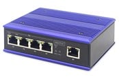 Switch - DIGITUS 4-port Fast Ethernet PoE - DN-650107