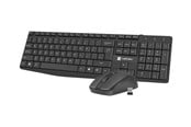 Tangentbord - Natec Squid - keyboard and mouse set - 2in1 - US - black - Tastatur & Mus set - Engelska (US) - Svart - NZB-1989
