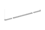 Rack chassis - APC HyperPod Frame Aisle Length Beam 8-12ft - FS-FM-3001-B