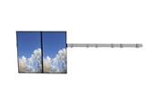 Väggfäste, AV-Möbel - HI-ND Videorow - mounting kit - for 4x1 video wall - Max 60 kg - recommended for 49" - VR4900-5401