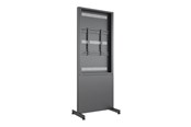 Väggfäste, AV-Möbel - Multibrackets M Pro Series - cart - for LCD display - enclosure totem - black - Max 35 kg - recommended for 55" - 7350105215315