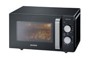 Mikrovågsugn / Mini-ugn - SEVERIN MW 7762 - microwave oven with grill - freestanding - black/stainless steel - 7762000