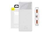 PowerBank - Baseus Bipow 10000mAh 20W - White PowerBank - Vit - 10000 mAh - PPBD050502
