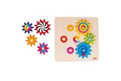 Pusselspel - Goki Sprocket Puzzle 8pcs. Trä - 58530