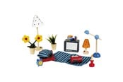 Träleksaker - Goki Accessories Living room 17 pcs. - 51934