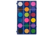Små presenter till barn - Grafix Watercolor Palette with Brush 18 colors. - 100036