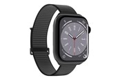 Kabel sleeve - Puro PURO sportarmband för Apple Watch 42/44/45/49 mm - PUSPORTAW44BLK