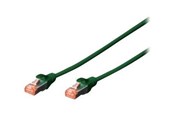 Nätverkskabel - DIGITUS patch cable - 5 m - green RAL 6016 - 5m - DK-1644-050/G