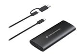 Hårddisk, tillbehör - Conceptronic DANTE04B - storage enclosure - dual protocol - M.2 Card (PCIe NVMe & SATA) / SATA SSD - USB-C 3.2 (Gen 2) - DANTE04B