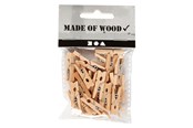 Kreativa spel - Creativ Company Mini Clothespins 30pcs. - 564511
