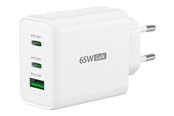 Mobile - Adapters & Chargers - j5create 65W GaN 3-Port Charger - JUP3365E-EN