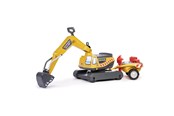 Ride Ons & Walkers - Falk Excavator Super Builder with Trailer - 808-092