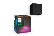 Smarta Hem - Philips Hue Resonate nedåtriktad vägglampa för utomhusbruk (svart) – White & Color Ambiance *DEMO* - 929003553001